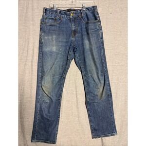 Vertx Mens Tactical Denim Jeans Blue Straight Leg Coolmax 32x30 (Actual 34x27)